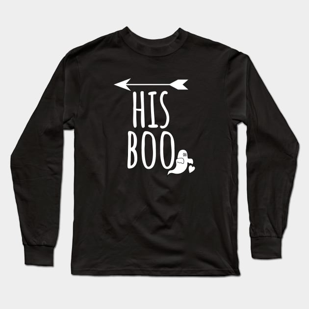 His Boo Long Sleeve T-Shirt by LunaMay